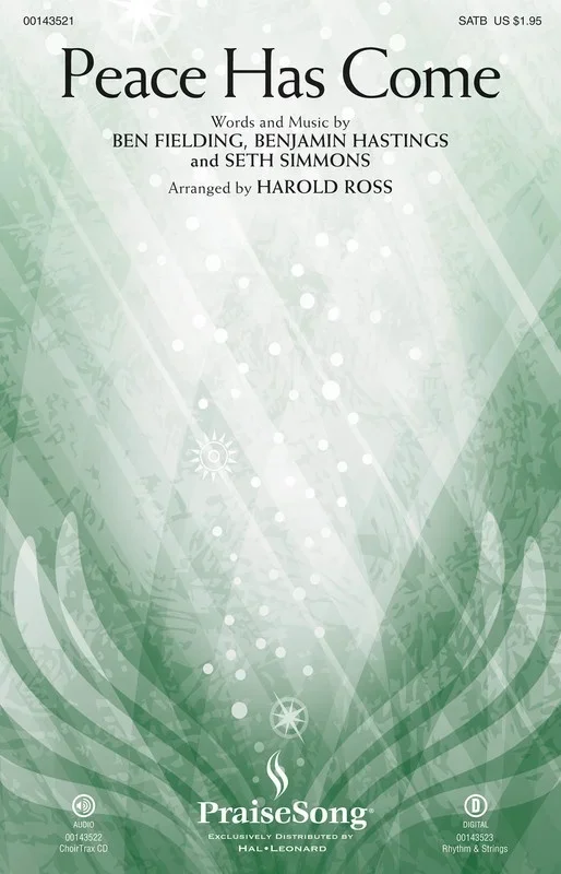 Peace Has Come SATB (Octavo)