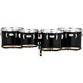 Pearl Championship Maple Marching Tenor Drums Quad Sonic Cut 10,12,13,14 Inch Midnight Black