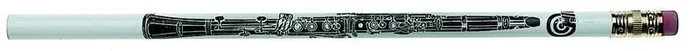 Pencil Clarinet White