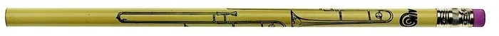 Pencil Trombone Yellow