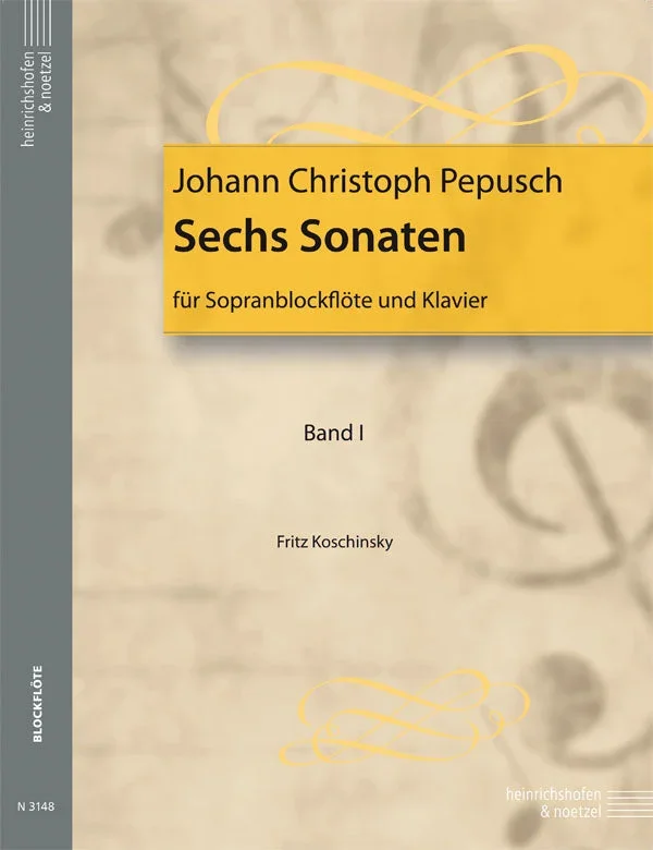 Pepusch: 3 Recorder Sonatas – Book 1