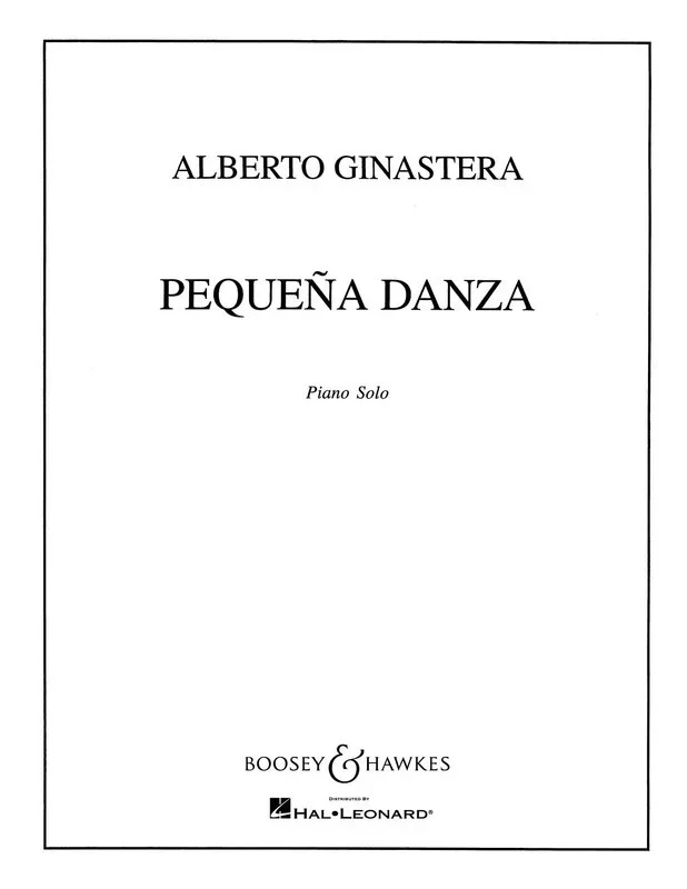 Pequena Danza Pn Solo