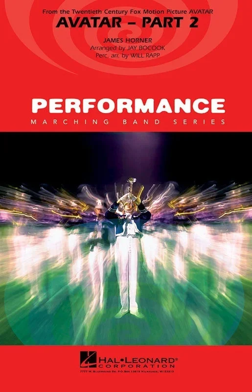 Performance/Easy Ltd Ed – Avatar Part 2 3 (Music Score/Parts)