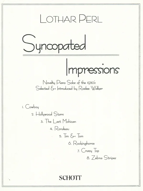 Perl: Syncopated Impressions