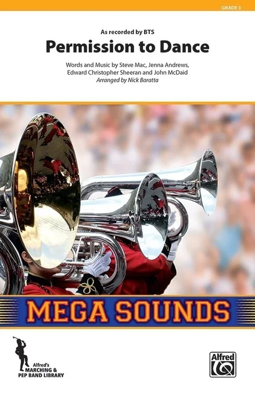 Permission To Dance Mb3 Sc/Pts Score/Parts
