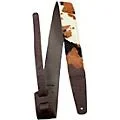 Perri’s Fabric Cow Print Guitar Strap Brown 2.5 in.