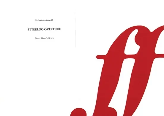 Peterloo Overture Brass Band Full Score