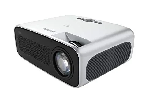 Philips NeoPix Ultra Projector, Wi-Fi Screen Mirroring, Built-in Media Player