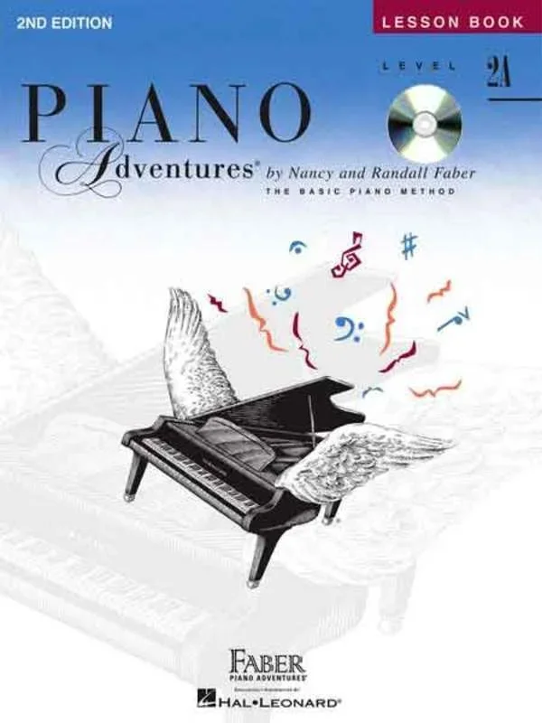 Piano Adventures Lesson Book 2A Book/CD 2nd Edition (Softcover Book/CD)