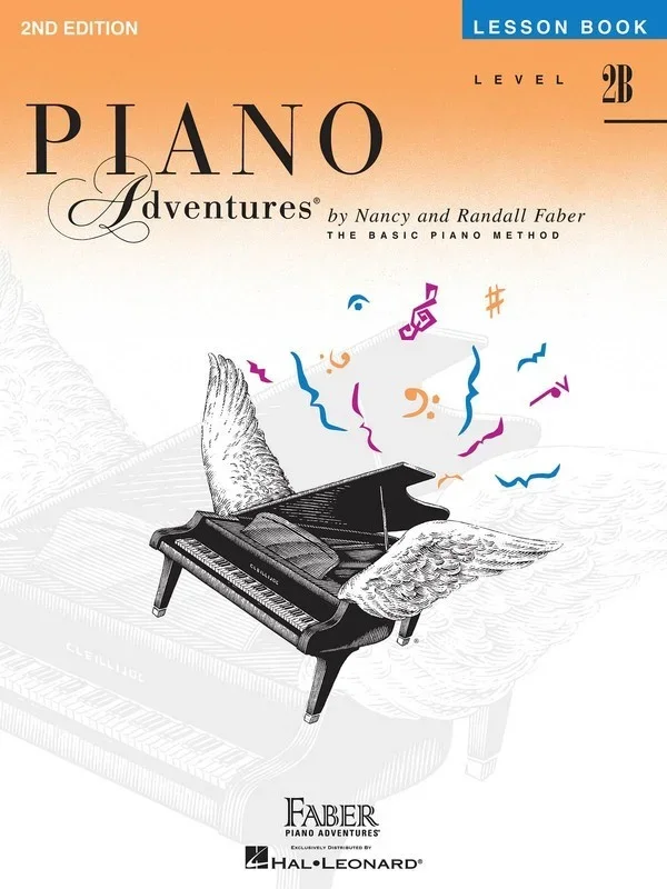 Piano Adventures Lesson Book 2B 2nd Edition Book