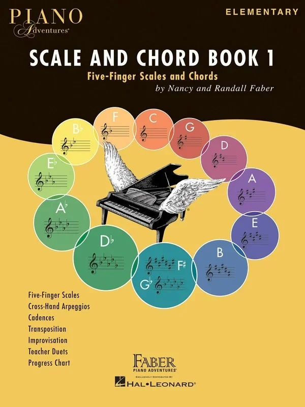 Piano Adventures Scale And Chord Book 1 (Softcover Book)