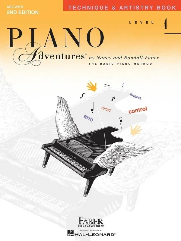 Piano Adventures Technique Artistry Book 4 Book