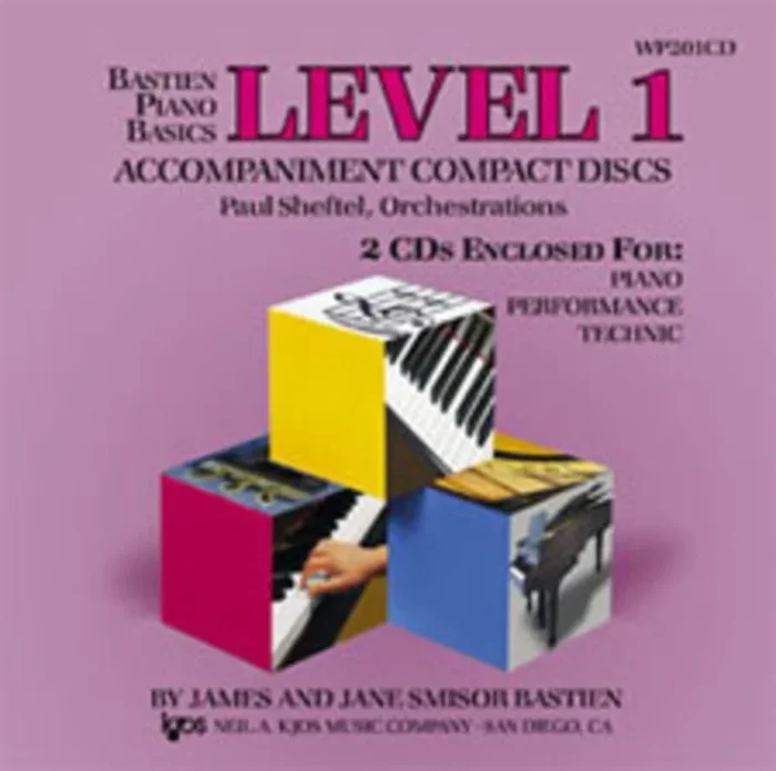 Piano Basics Complete Level 1 Acc 2 CD Set