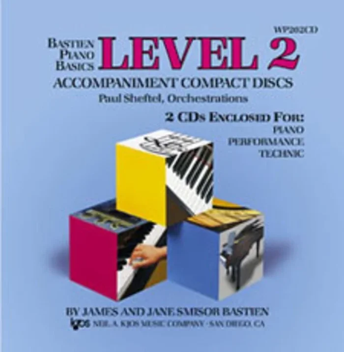 Piano Basics Complete Level 2 Accomp 2 CD Set