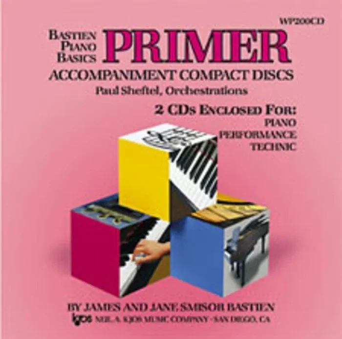 Piano Basics Complete Primer Lev Accomp 2 CD Set