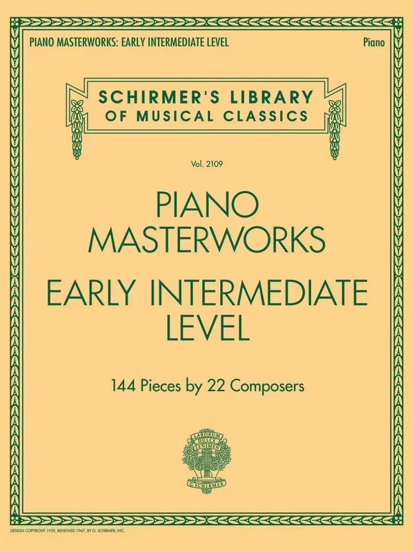 Piano Masterworks Early Intermediate Level (Softcover Book)
