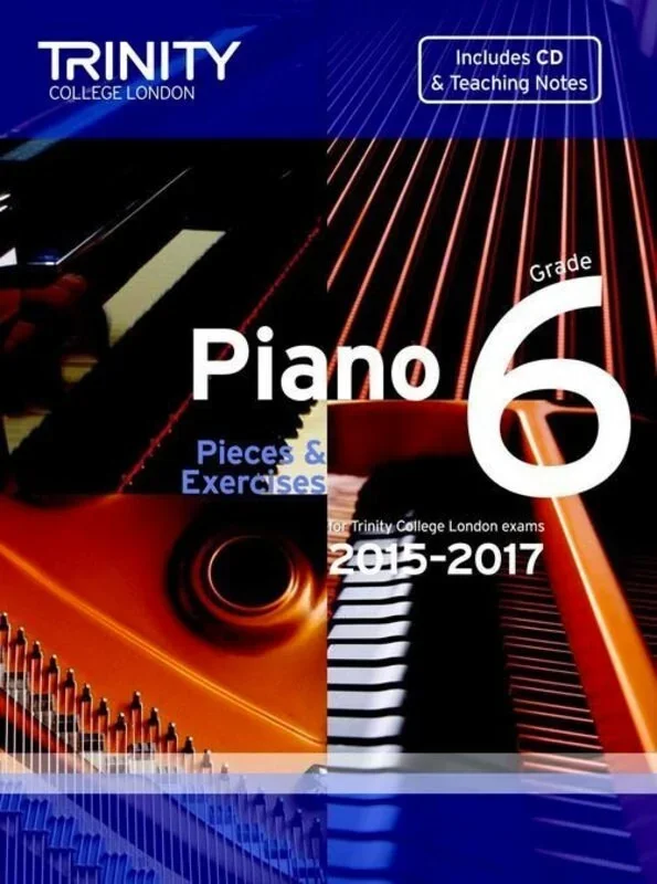 Piano Pieces and Exercises Gr 6 2015-2017 Book/CD (Softcover Book/CD)