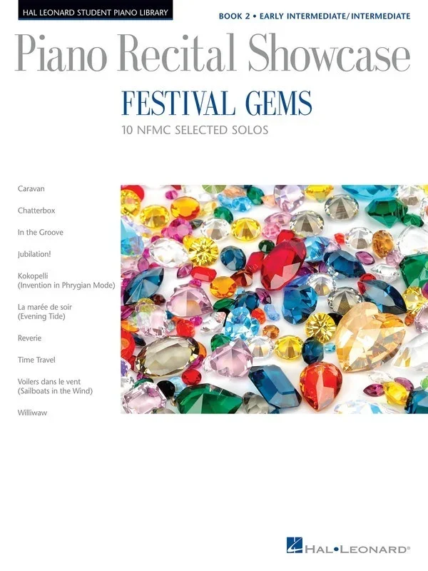 Piano Recital Showcase Festival Gems Book 2 (Softcover Book)