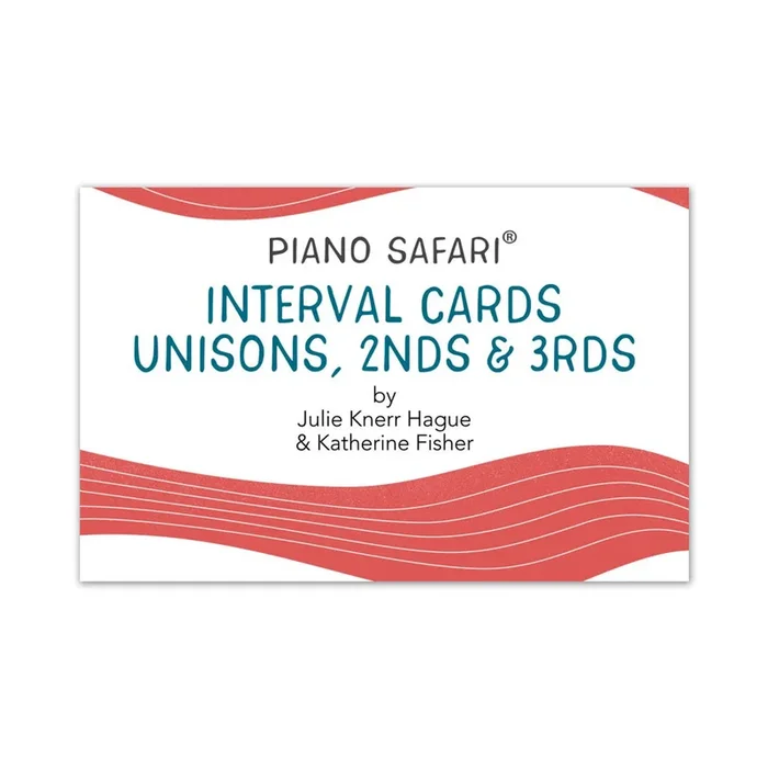 Piano Safari Interval Cards 1