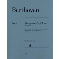 Piano Sonata No. 11 in B-flat Major, Op. 22 – Piano Solo