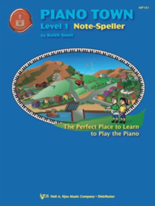 Piano Town Note Speller Level 1 Book