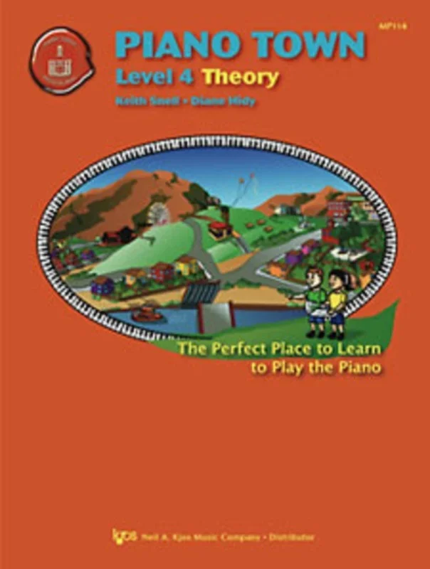 Piano Town Theory Level 4 Book