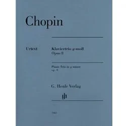 Piano Trio in G minor, Op. 8 – Violin, Cello and Piano