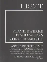 Piano Works: Annees De Pelerinage, 2e Annee, Italie, and Other Works – Piano