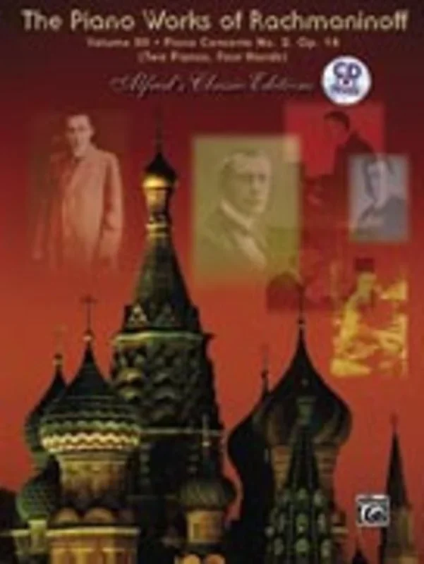 Piano Works Book 12 Book/CD Concerto No 2 Op 18 Book