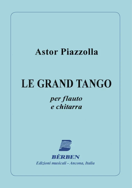 Piazzolla: Le grand tango (arr. for flute & guitar)