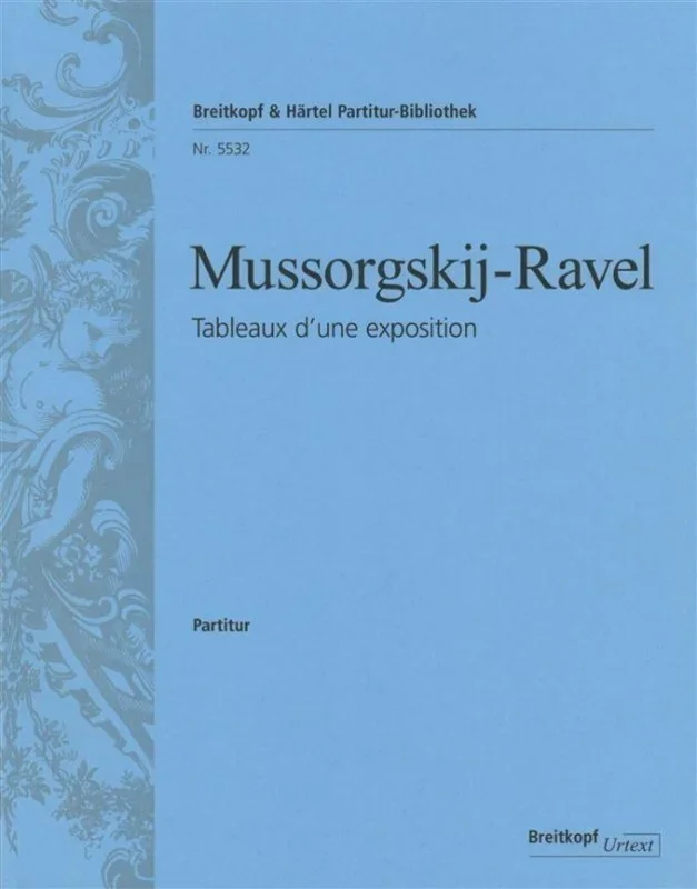 Pictures At An Exhibition Full Score Book