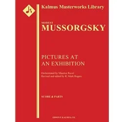 Pictures at an Exhibition (Ravel/ Rogers 2025 edition, complete) – Full Orchestra Set