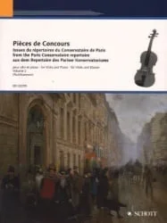 Pieces de Concours (Competition Pieces) Vol. 2 – Viola and Piano