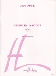 Pieces en Quartour, Op. 35 – Sax Quartet SATB
