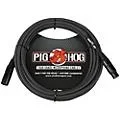 Pig Hog Woven XLR Mic Cable 20 ft. Black & White