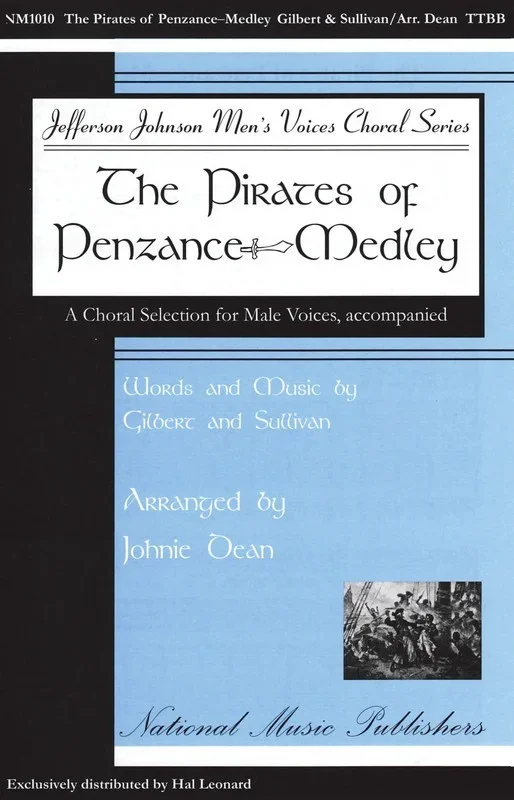 Pirates Of Penzance Medley TTBB (Pod) Book