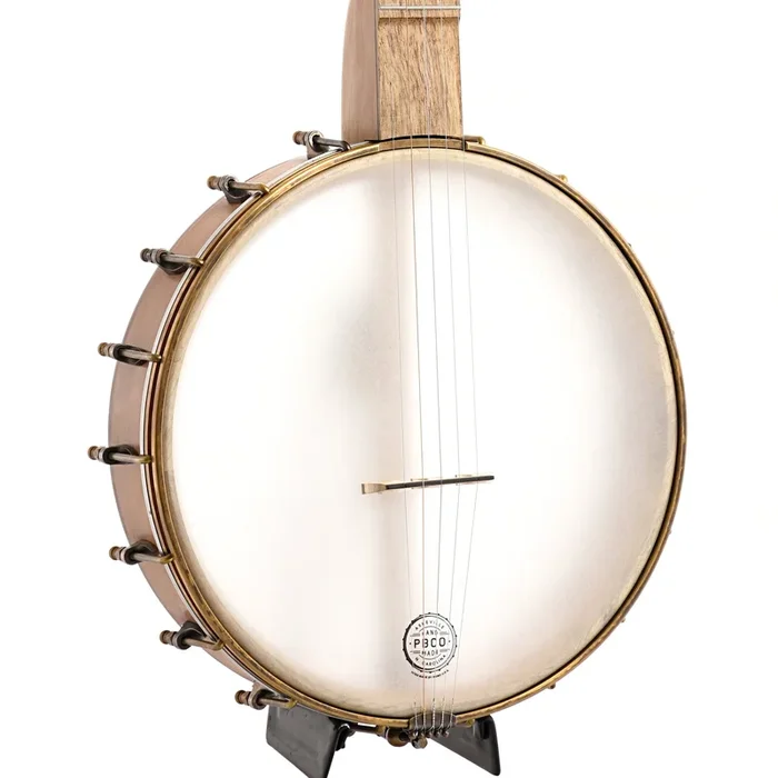 Pisgah Possum 12″ Openback Banjo & Gigbag – Cherry, Standard Scale