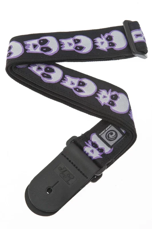 Planet Waves Joe Satriani Guitar Strap, Skulls
