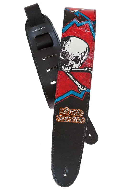 Planet Waves Lynyrd Skynyrd Guitar Strap, Skull