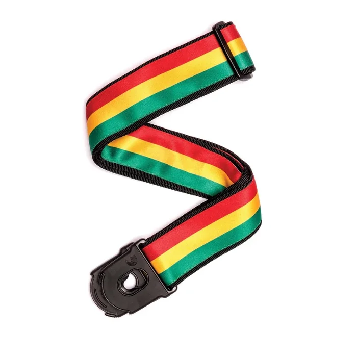 Planet Waves Planet Lock Guitar Strap, Jamaica