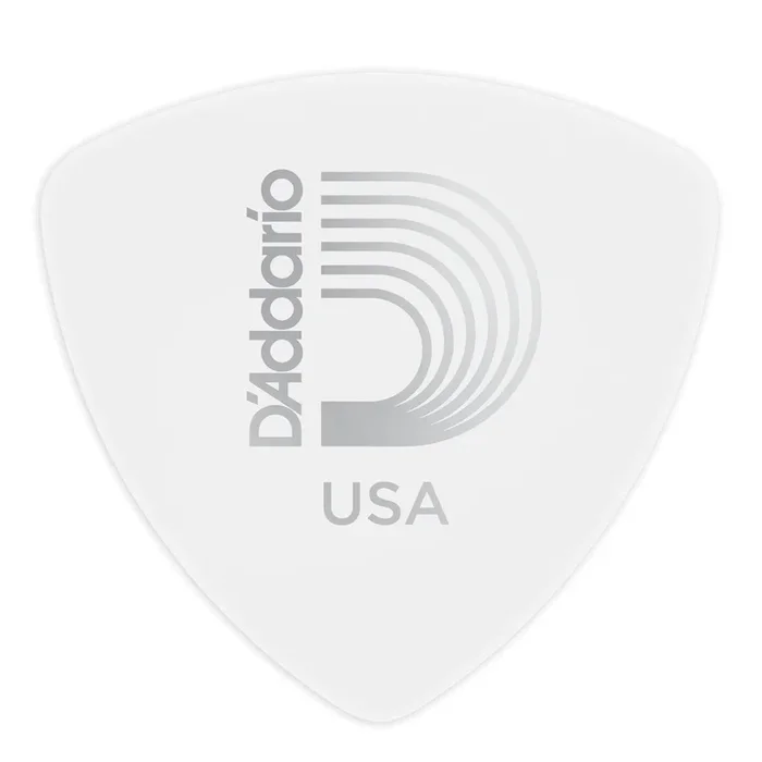 Planet Waves White-Color Celluloid Guitar Picks, 10 pack, Heavy, Wide Shape