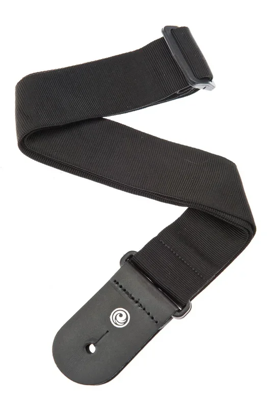Planet Waves Woven Guitar Strap, Black Tube