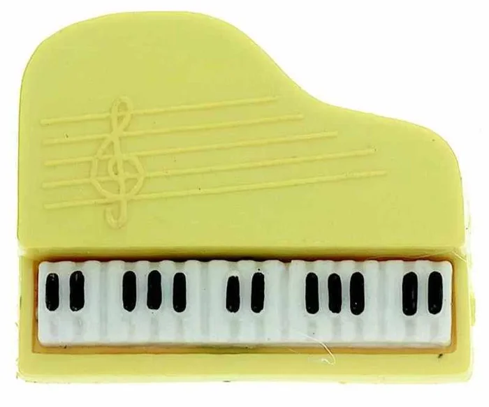 Plastic Pin Grand Piano Assorted Colors