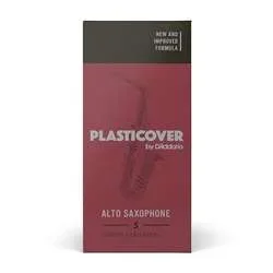 Plasticover by D’Addario Alto Saxophone Reeds – Strength 3 (Coated, Filed) Box of 5