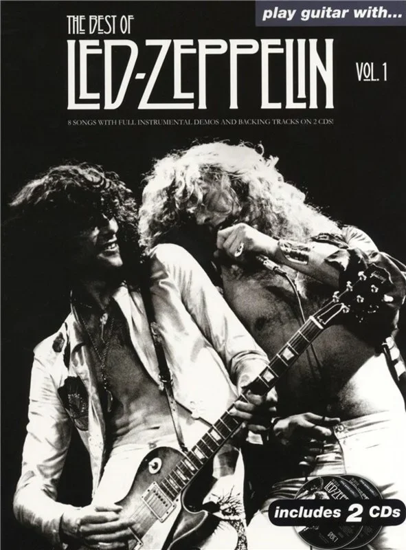 Play Guitar With Best Of Led Zeppelin Vol 1 TAB Softcover Book/CD