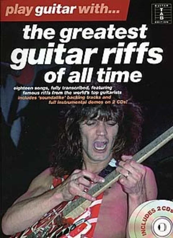 Play Guitar With The Greatest Riffs Book/2CDs (Softcover Book/CD)