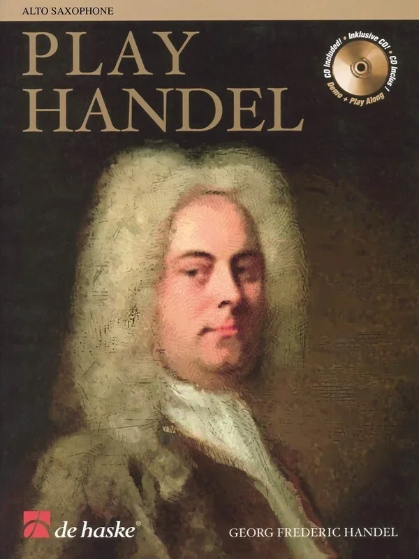 Play Handel Alto Sax Softcover Book/CD
