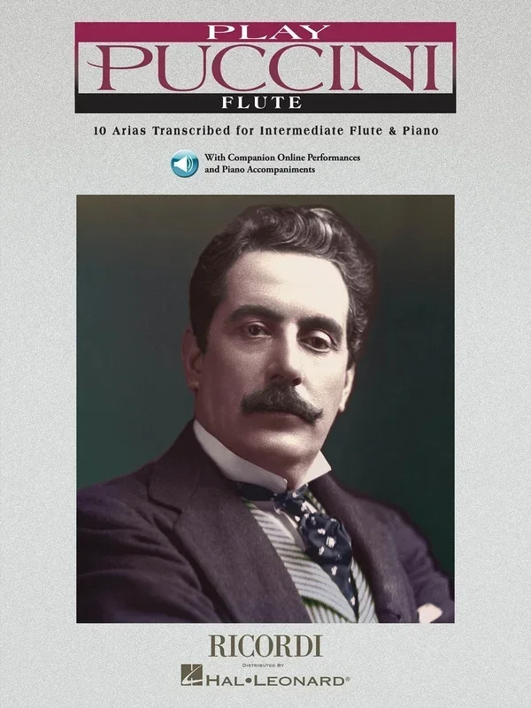 Play Puccini Book/CD Flute (Softcover Book/CD)