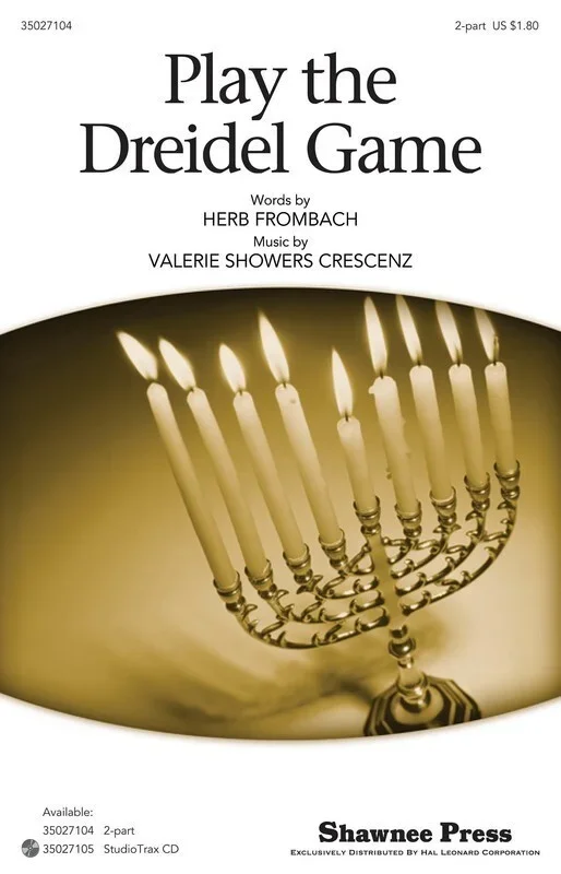 Play The Dreidel Game StudioTrax CD (CD Only)