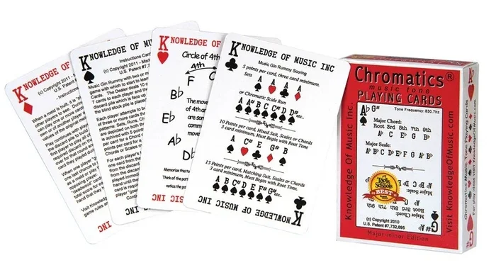 Playing Cards Chromatics Music Knowledge Single